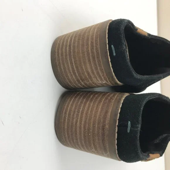 Tom's Black Suede Leila Mule Size 8.5 - Picture 4 of 7